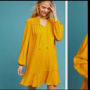 ANTHROPOLOGIE  Ragonda Tunic Dress Size 4.